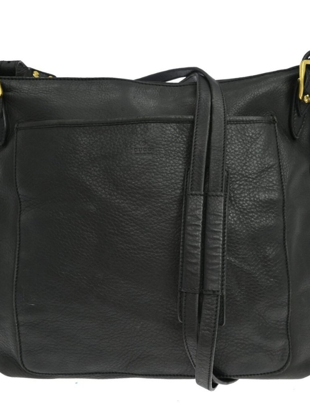 Gucci Black Leather Shoulder Bag